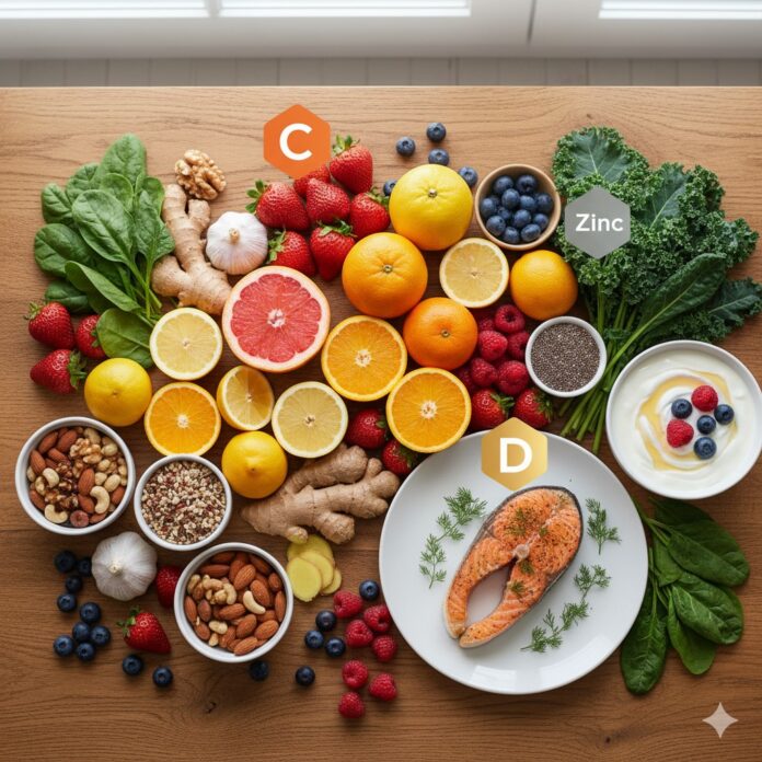 Essential Vitamins and Nutrients for Immunity