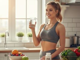 Fit woman enjoying a healthy lifestyle with Crave Burner supplement for appetite control and fat metabolism